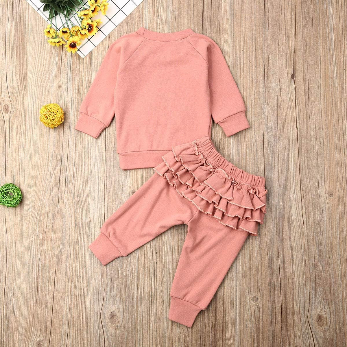 Newborn Baby Girls Clothes Cotton Suit Cute Baby Kid Infant Toddler Play Wear Fall Winter Rainbow Outfits