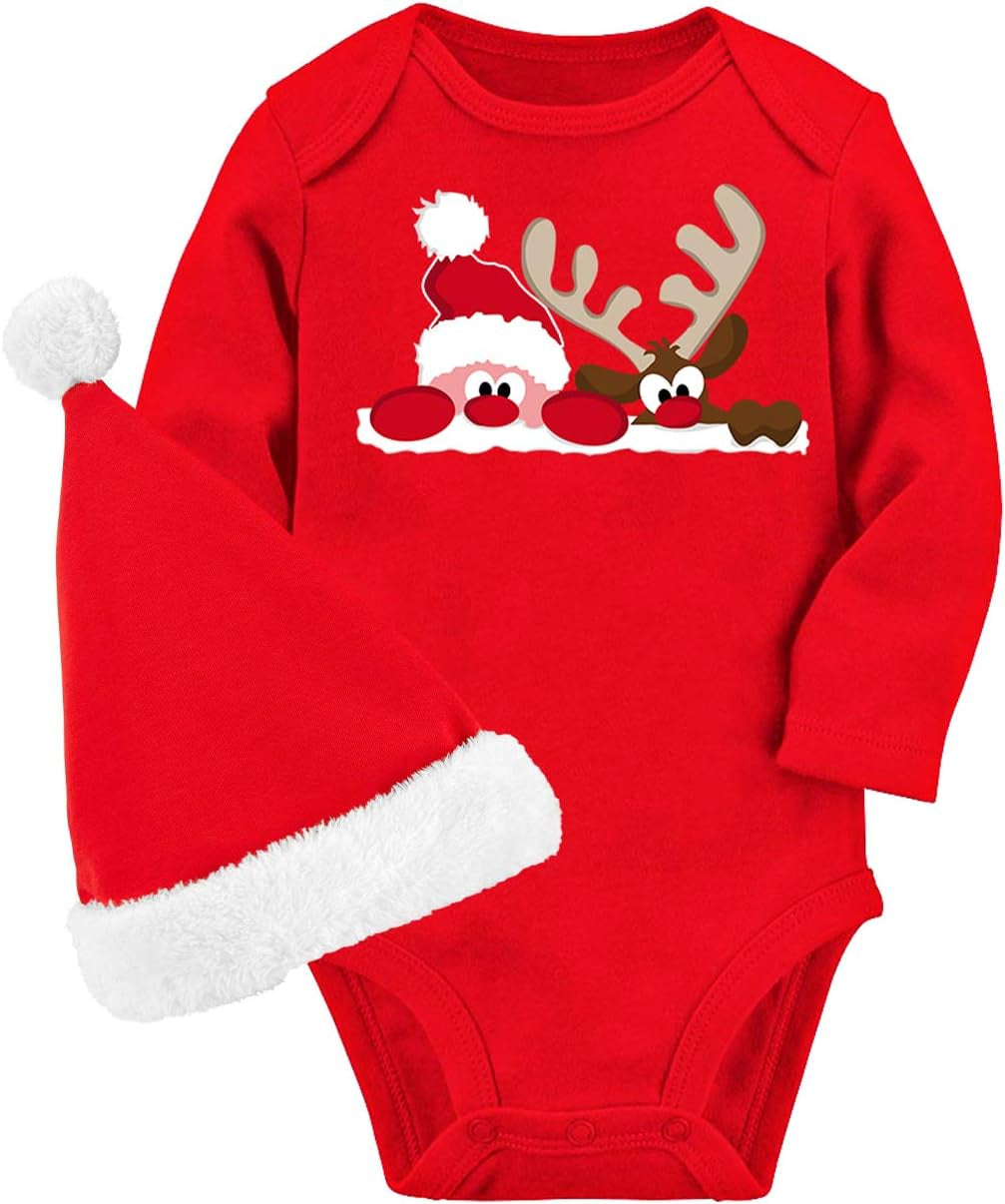 Baby Boys Girls Romper Infant Funny Bodysuit Outfit 0-18 Months